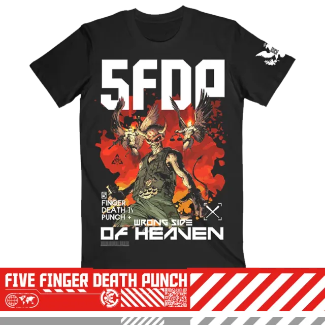 Five Finger Death Punch Wrong Side of Heaven černé tričko unisex