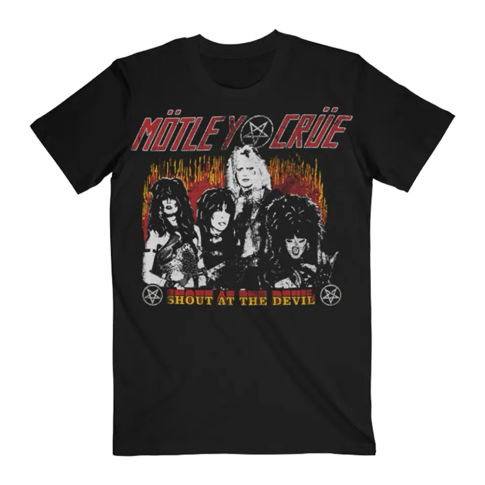 Motley Crue Shout At The Devil tričko unisex