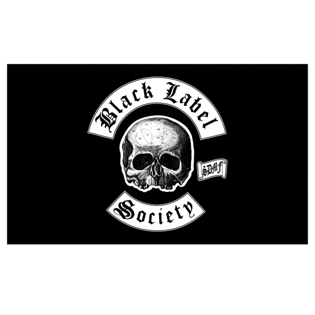 Black Label Society Colors vlajka na zeď