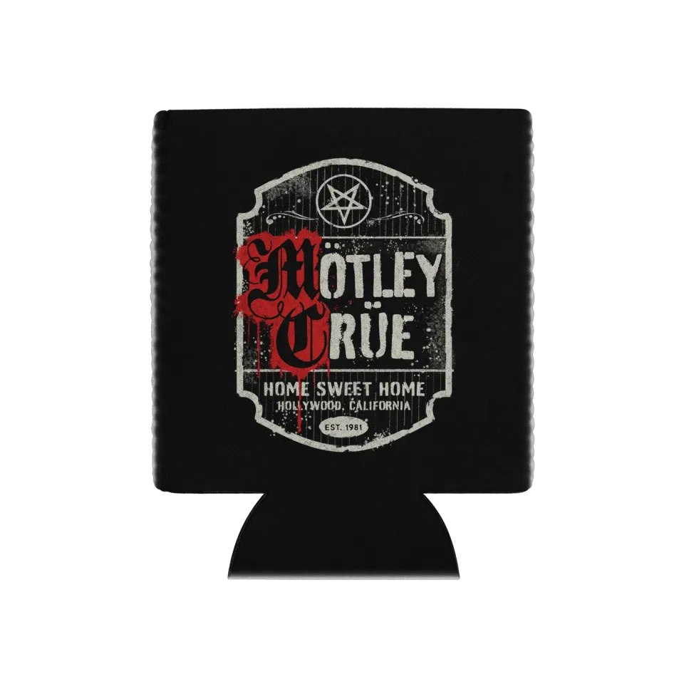 Motley Crue Home Sweet Home neoprenový obal na plechovku