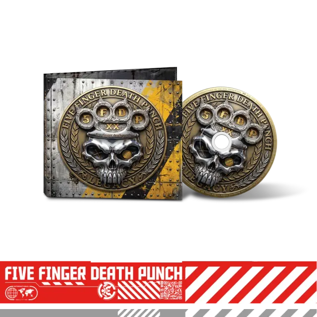 Five Finger Death Punch Legacy CD album 10 skladeb