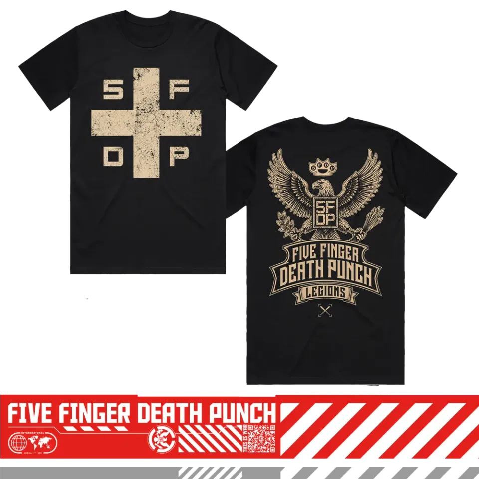Five Finger Death Punch Foreign Legions tričko s potiskem