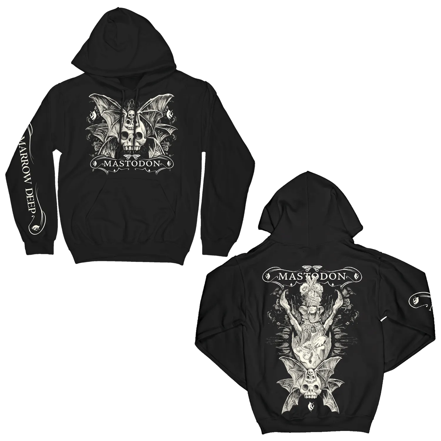 Mastodon Marrow Deep Hoodie mikina černá