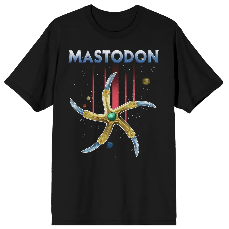 Mastodon Five Finger Glaive černé tričko s potiskem