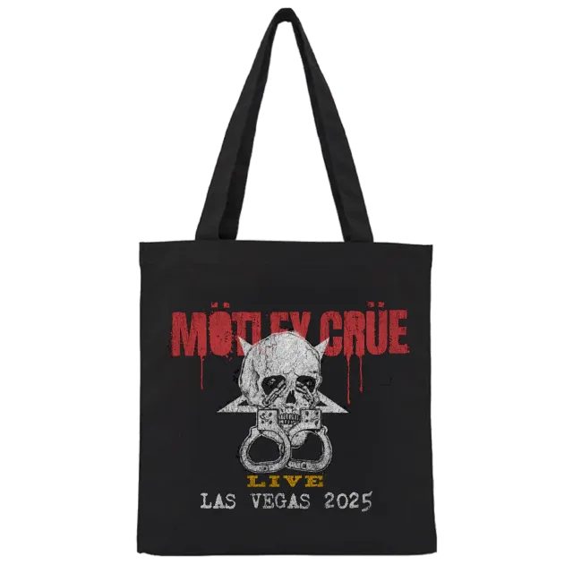 Motley Crue Live in Las Vegas Tote plátěná taška
