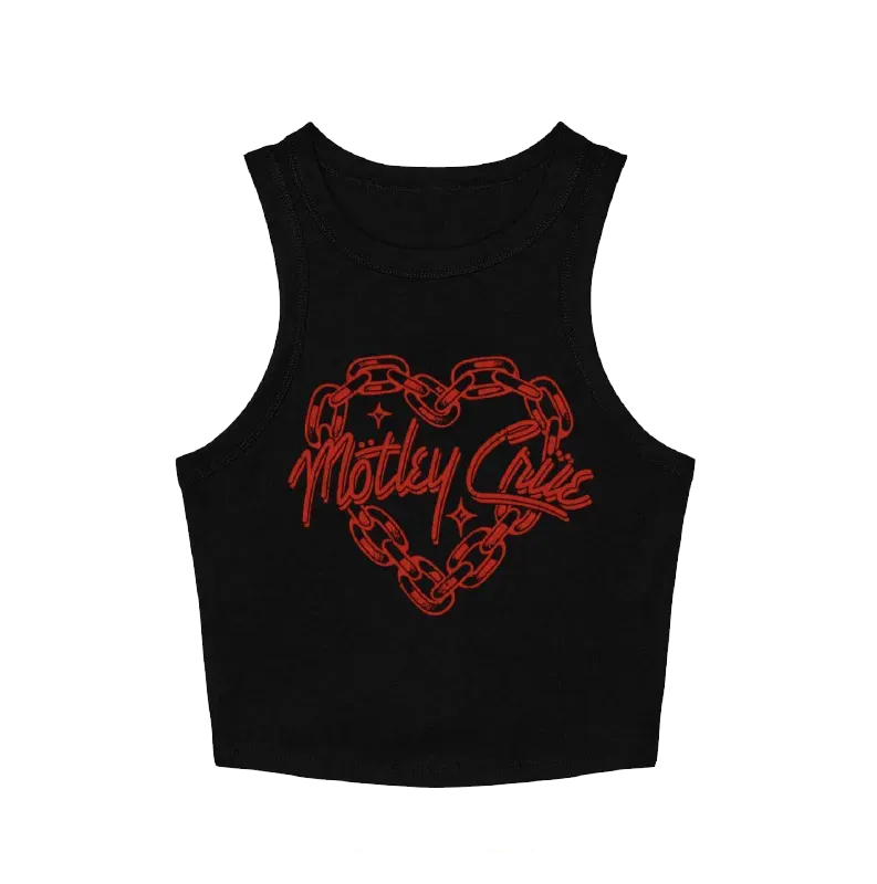 Motley Crue Chain Heart tílko