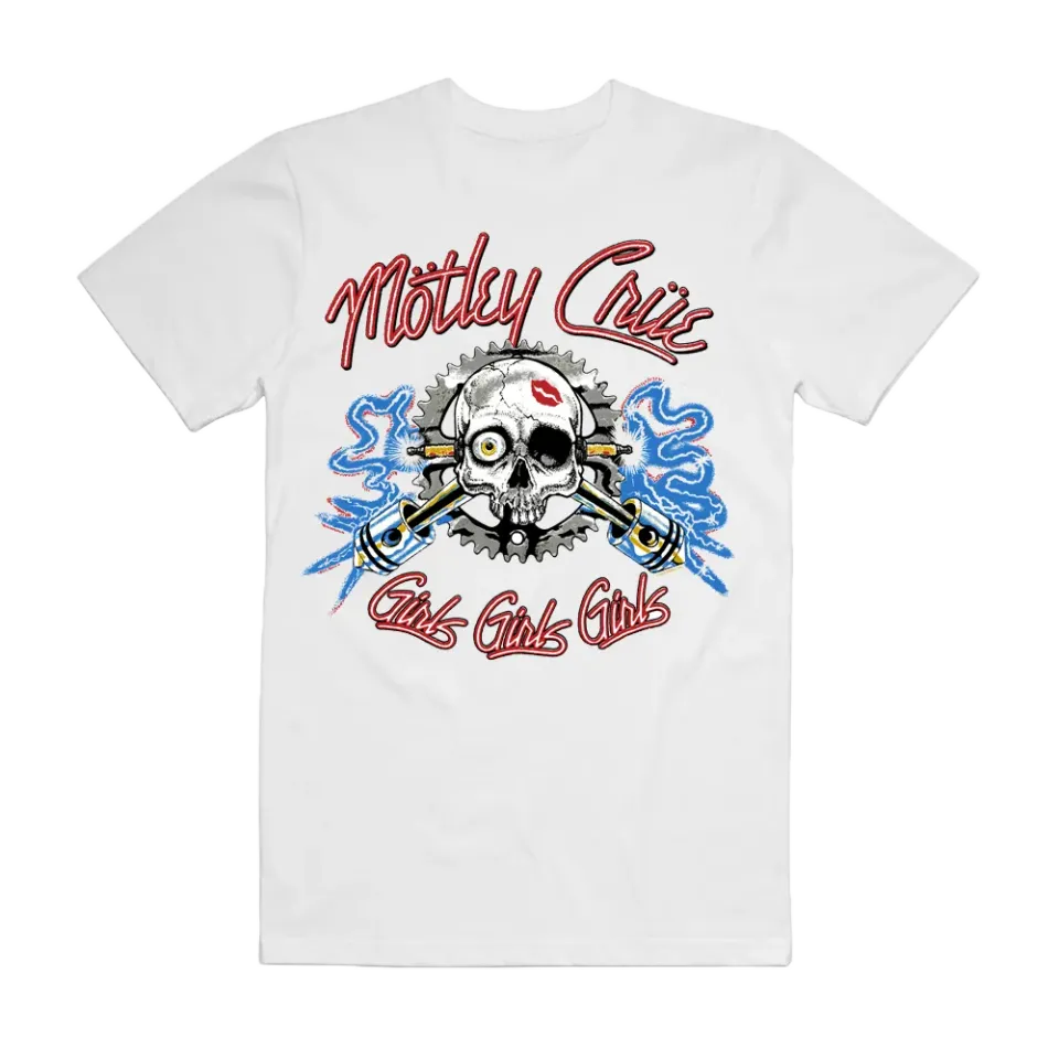 Motley Crue Vintage Spark Plug tričko s potiskem