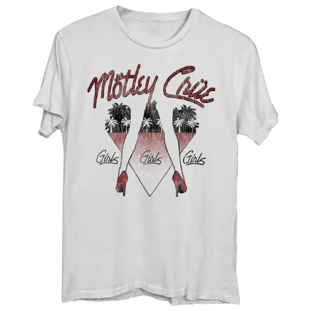 Motley Crue 45th Anniversary Girls, Girls, Girls tričko