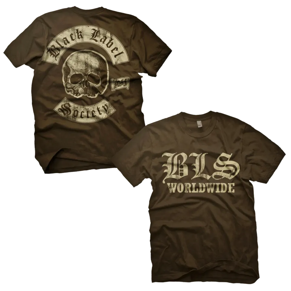Black Label Society Worldwide October tričko