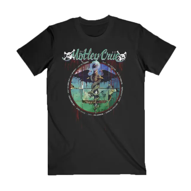Motley Crue Dr. Feelgood Special 35th Anniversary Edition Caduceus tričko