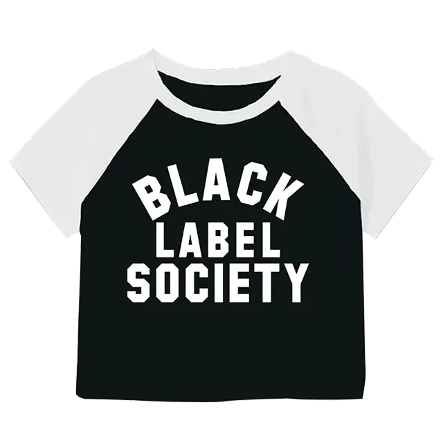 Black Label Society Ladies Ringer Tee dámské tričko
