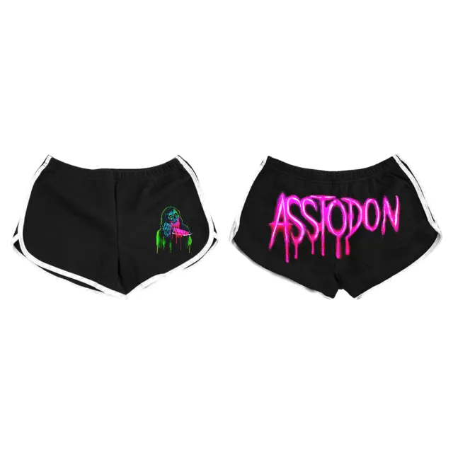 Mastodon Artist Series CJK Neon Asstodon kraťasy černé