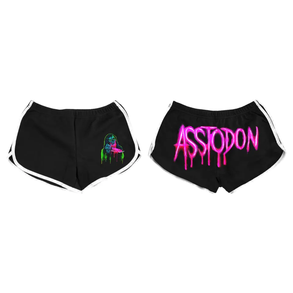 Mastodon Artist Series CJK Neon Asstodon kraťasy černé