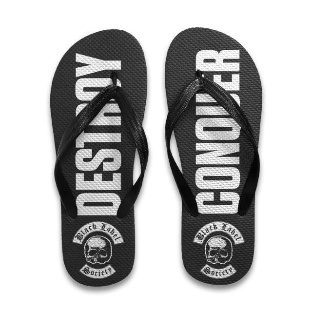Black Label Society Destroy & Conquer žabky