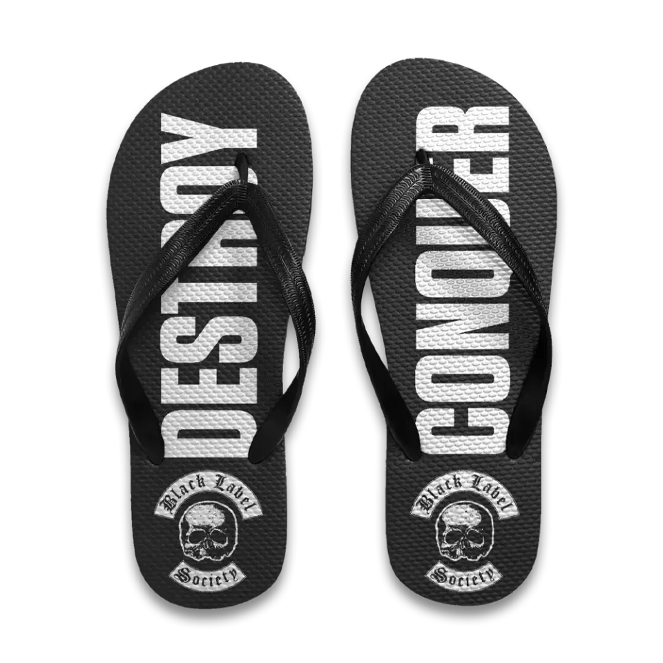 Black Label Society Destroy & Conquer žabky
