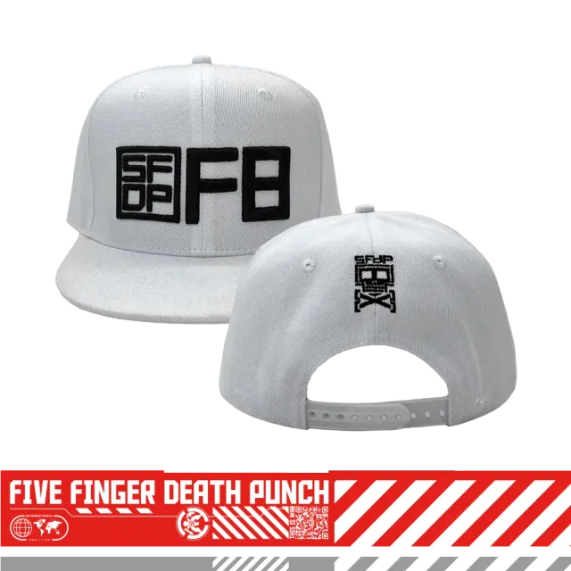 Five Finger Death Punch F8 Snapback kšiltovka s lebkou