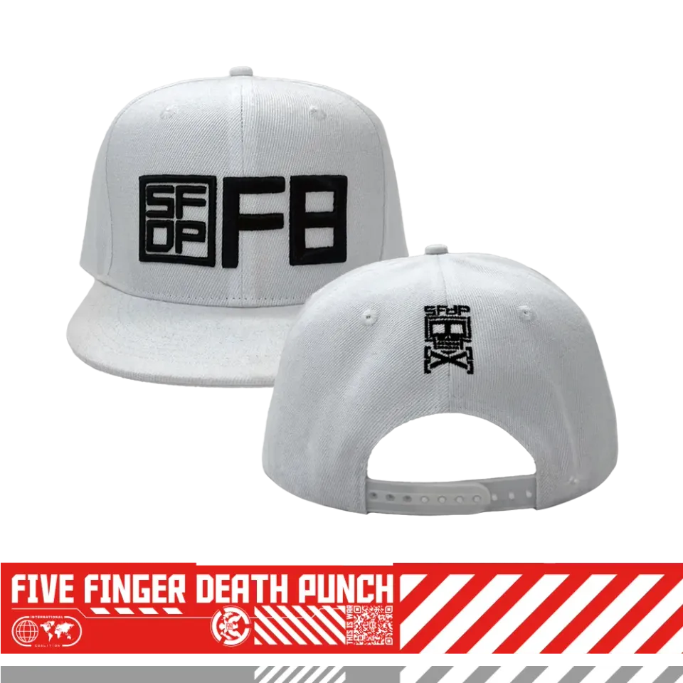 Five Finger Death Punch F8 Snapback kšiltovka s lebkou