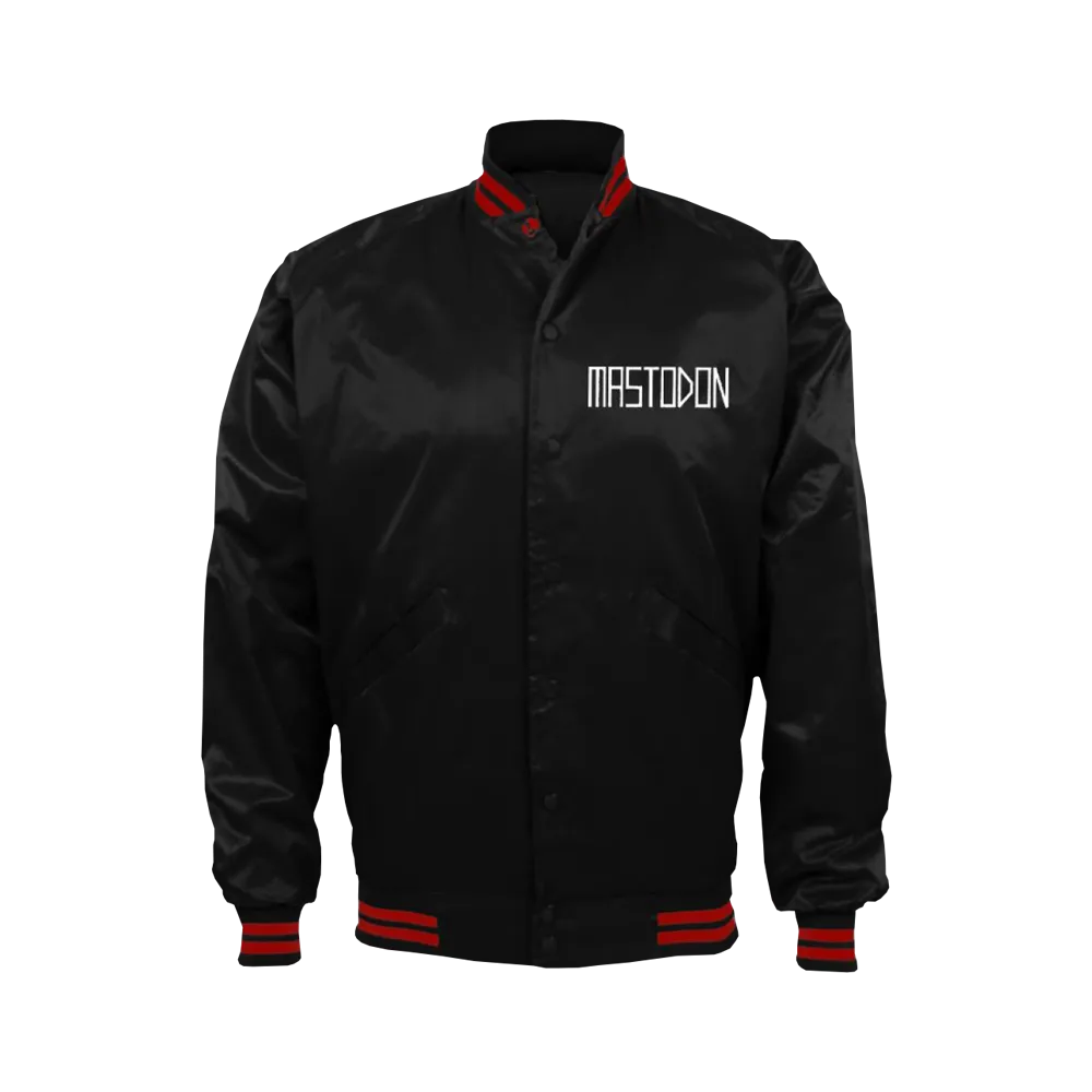 Mastodon Dagger Skull Jacket bunda červeno-černá