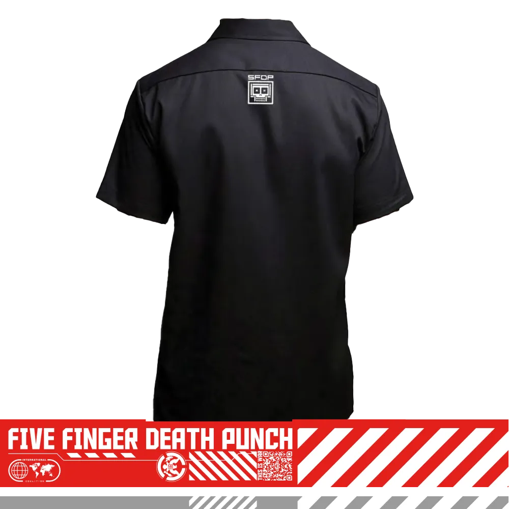 Five Finger Death Punch Logo Work pracovní košile AfterLife