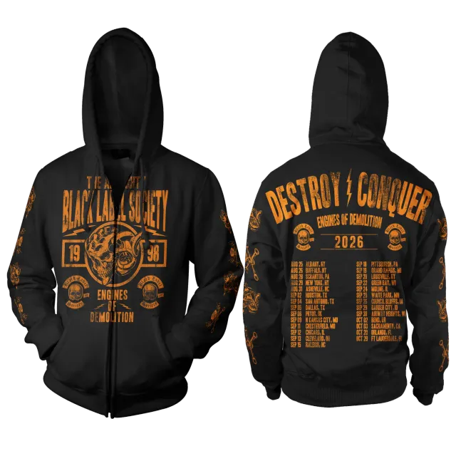 Black Label Society Engines of Demolition Tour mikina