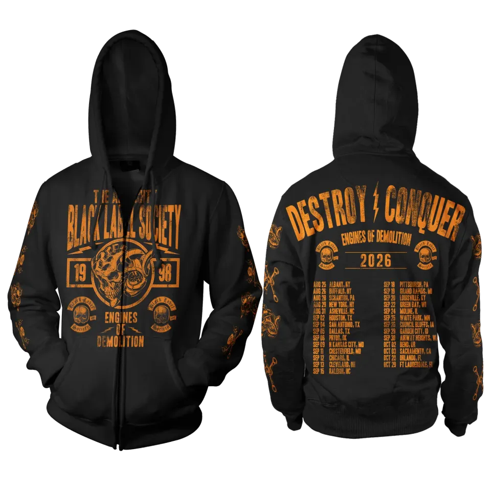 Black Label Society Engines of Demolition Tour mikina