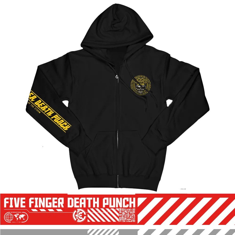 Five Finger Death Punch 20th Anniversary Tour mikina na zip unisex