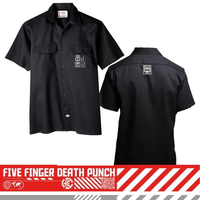 Five Finger Death Punch Logo Work pracovní košile AfterLife