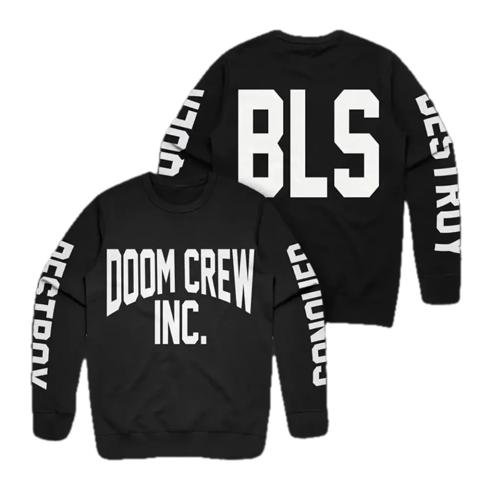 Black Label Society Doom Crew Athletic Crewneck mikina