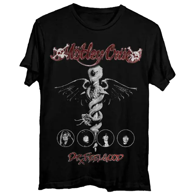 Motley Crue 45th Anniversary Dr. Feelgood foto tričko