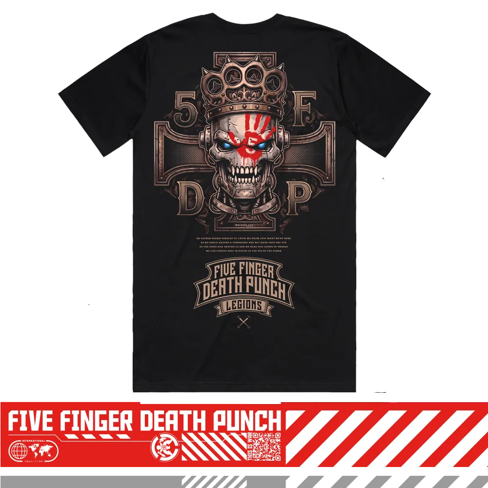 Five Finger Death Punch Machine God tričko s potiskem
