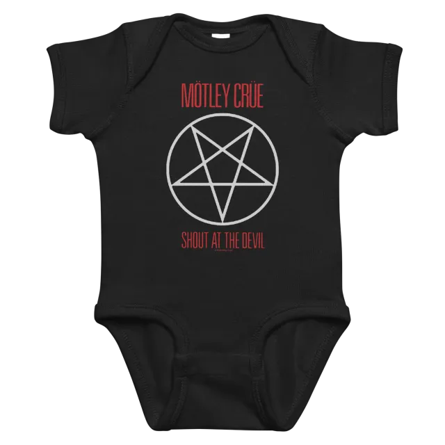 Motley Crue Shout At The Devil kojenecké body bavlna
