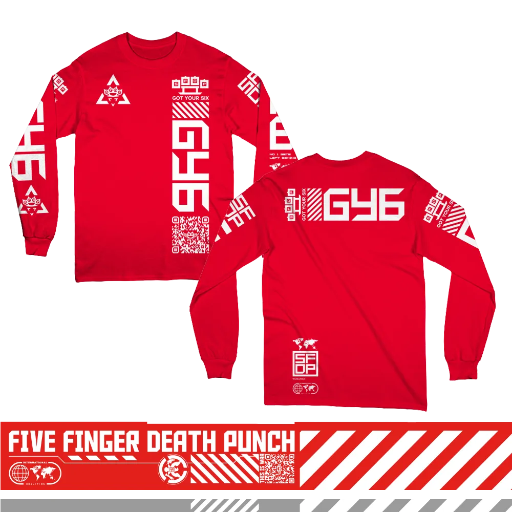 Five Finger Death Punch GY6 tričko s dlouhým rukávem