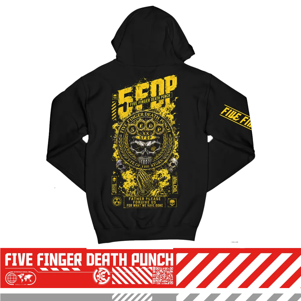 Five Finger Death Punch 20th Anniversary Tour mikina na zip unisex