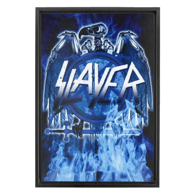 Slayer Blue Flame Eagle obraz na plátně