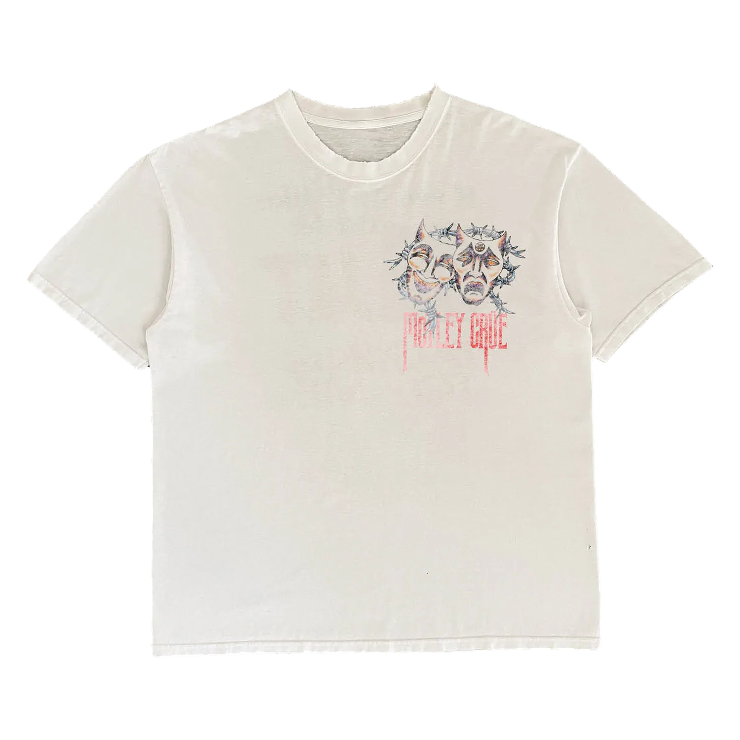 Motley Crue Theatre of Pain Barbed Wire Tee tričko