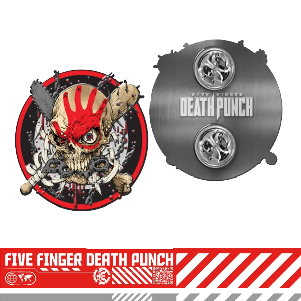 Five Finger Death Punch Afterlife Knucklehead odznak 1,5"