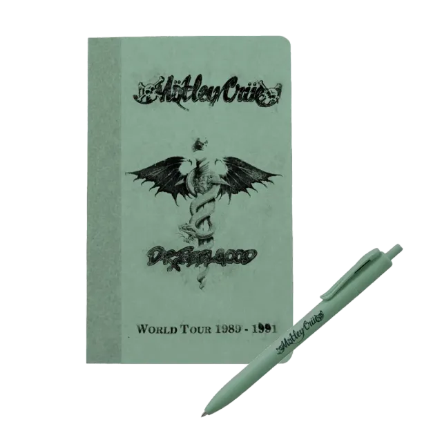 Motley Crue Dr. Feelgood deník sada s perem