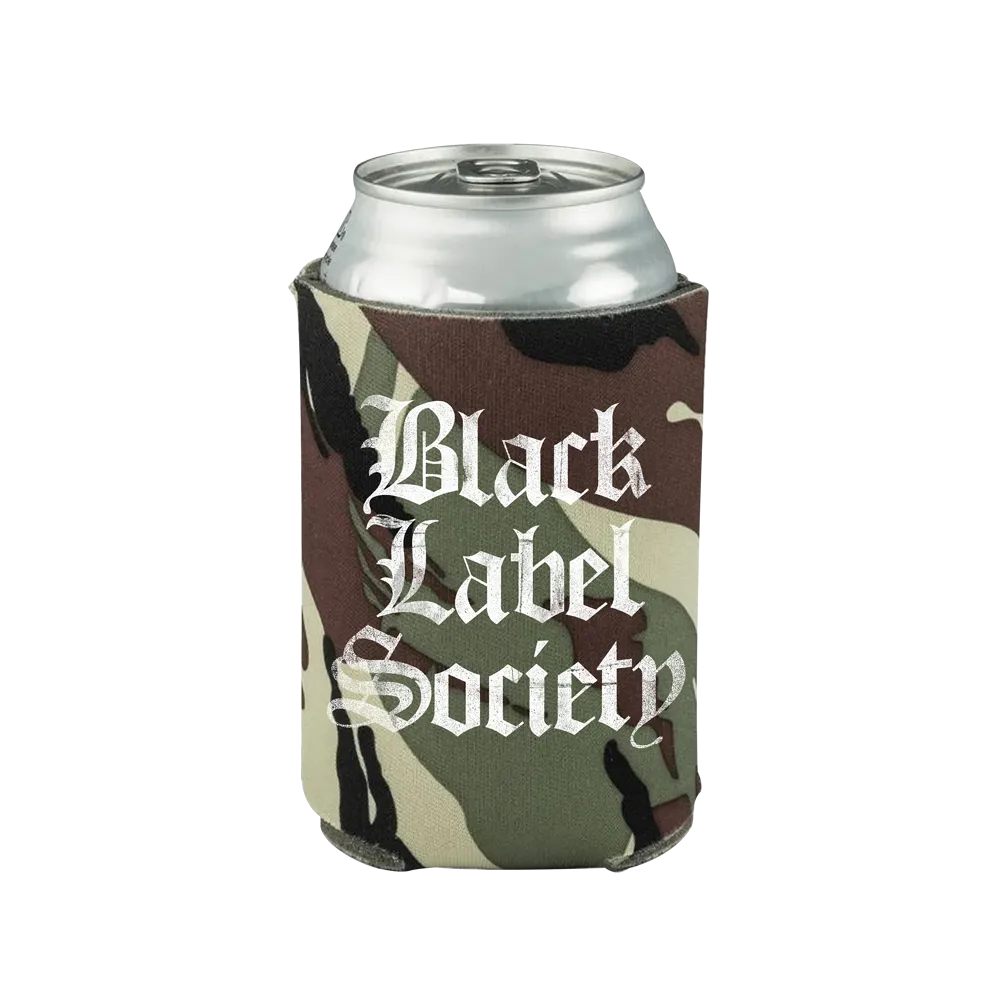 Black Label Society Skully Camo obal na plechovku 355 ml