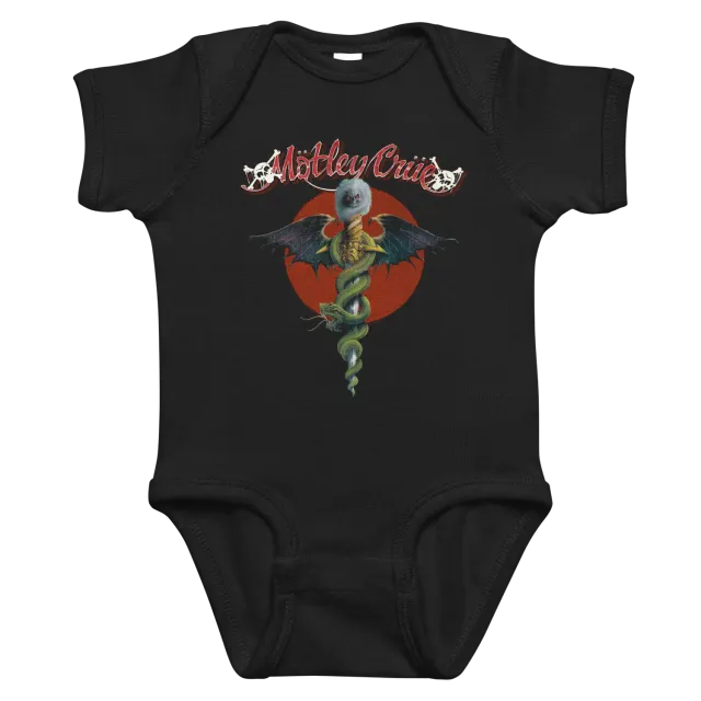 Motley Crue Dr. Feelgood Onesie kojenecké body bavlněné