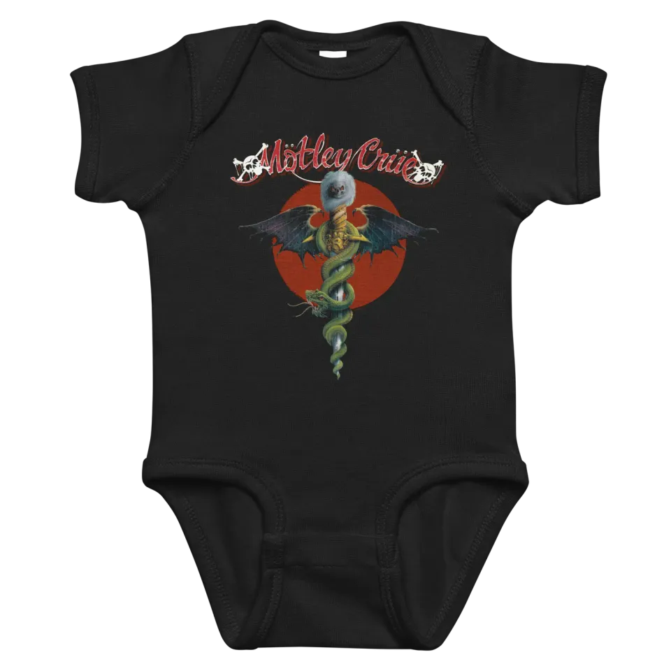 Motley Crue Dr. Feelgood Onesie kojenecké body bavlněné