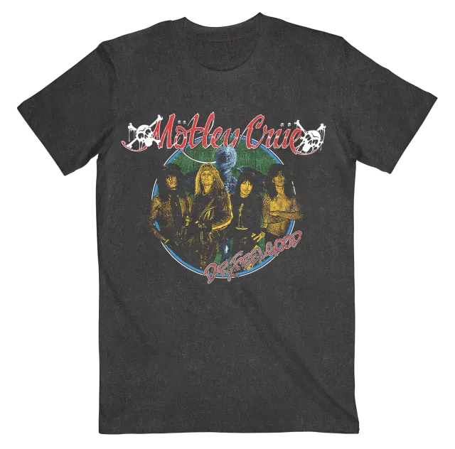 Motley Crue Dr. Feelgood Band Photo tričko