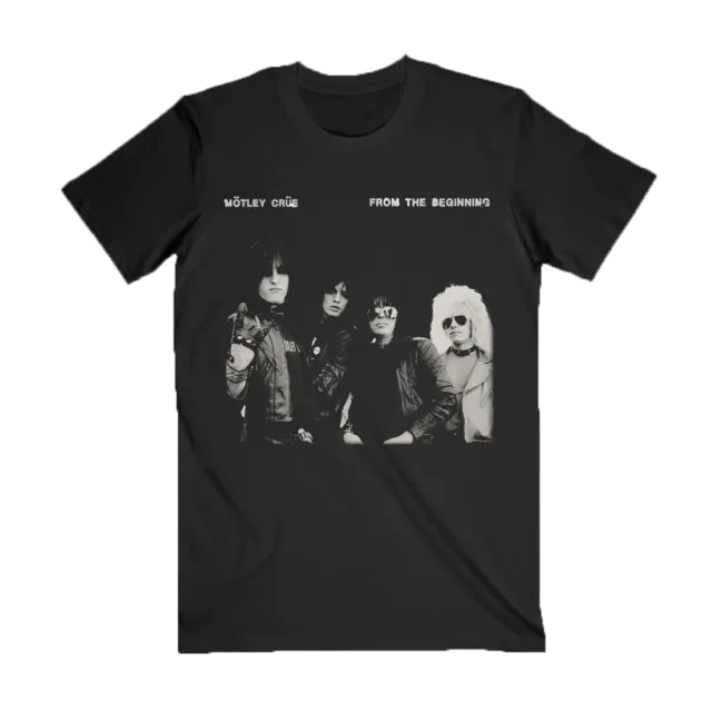 Motley Crue From The Beginning unisex tričko bavlněné