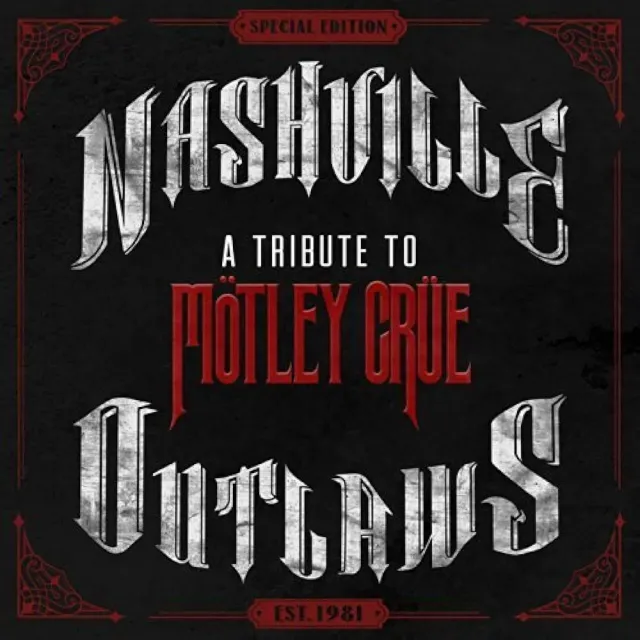 Motley Crue Nashville Outlaws CD tributní album