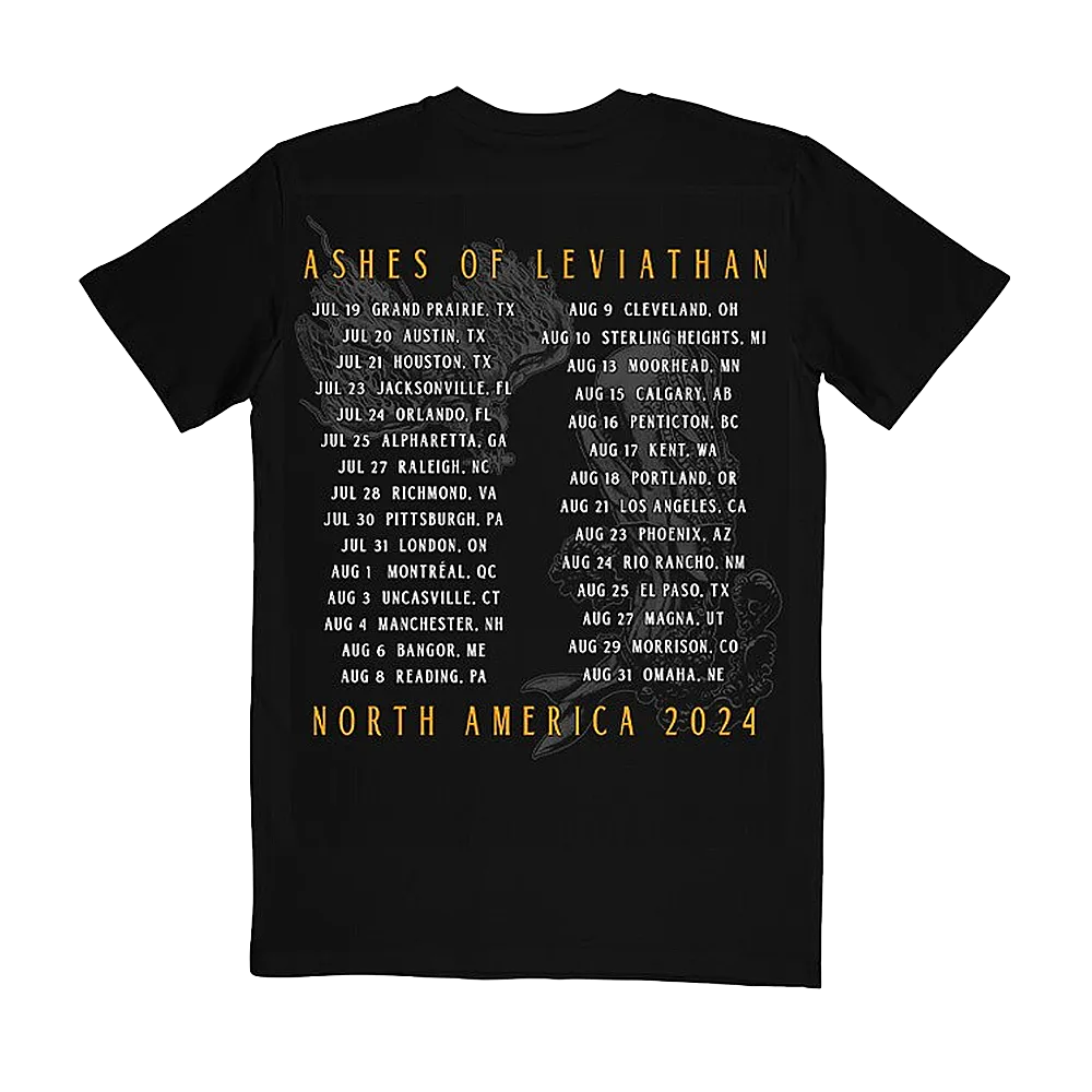 Mastodon & Lamb of God Tour Tee '24 tričko bavlněné