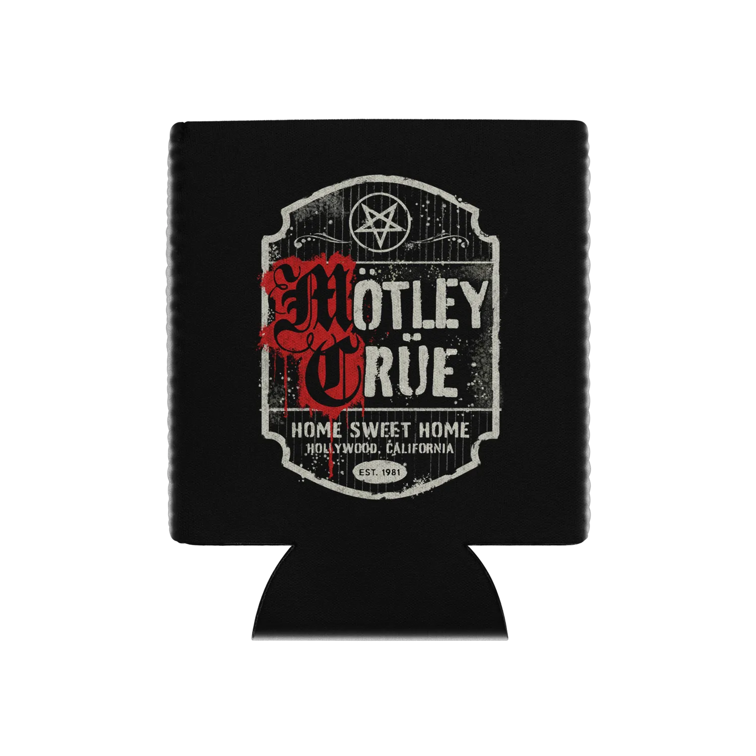 Motley Crue Home Sweet Home neoprenový obal na plechovku
