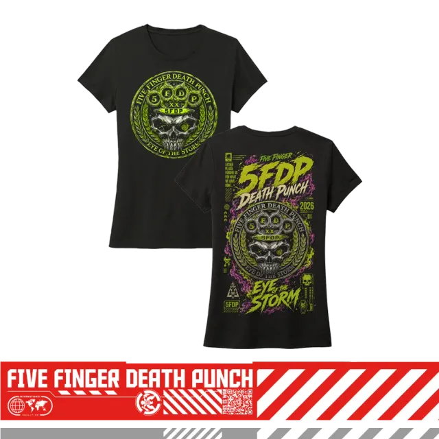 Five Finger Death Punch Eye of the Storm dámské tričko
