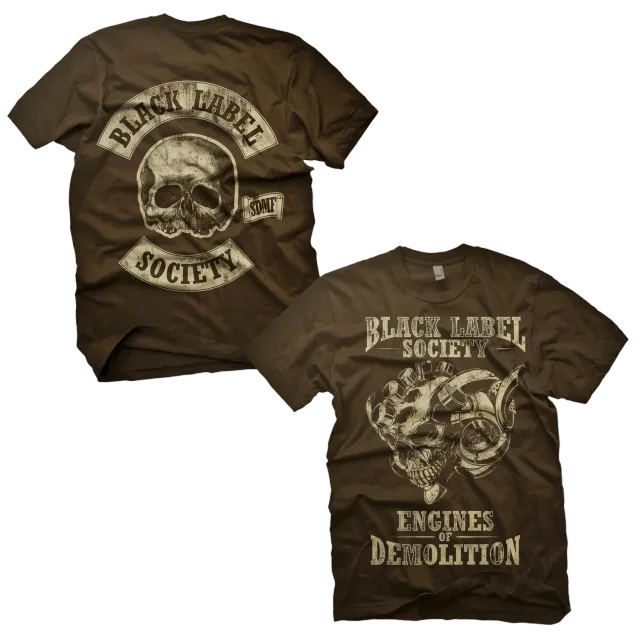 Black Label Society Engines of Demolition October tričko