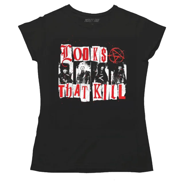 Motley Crue Looks That Kill dámské tričko