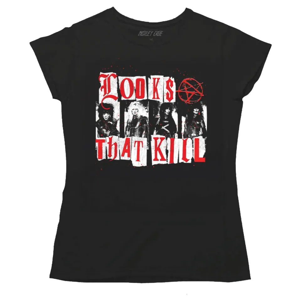Motley Crue Looks That Kill dámské tričko
