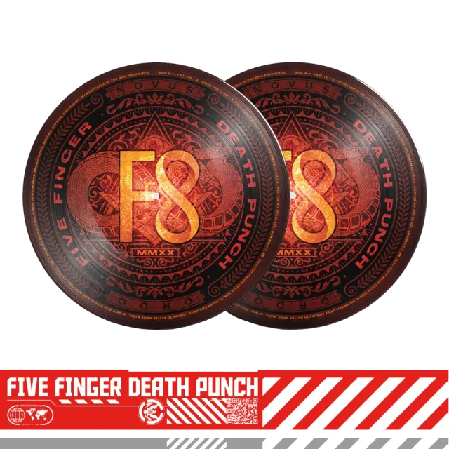 Five Finger Death Punch F8 Picture vinyl 2LP